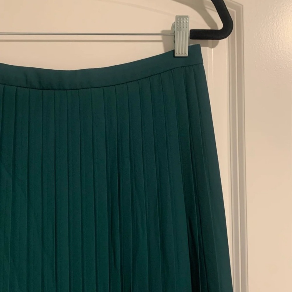 J. Crew Factory Emerald Midi Skirt size 8